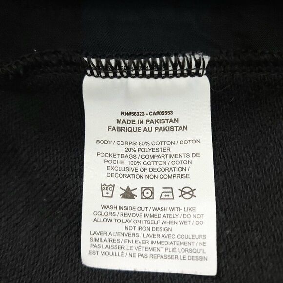 Nike Sweatpants Junior XS Black Swoosh Fleece Knit Comfy Athletic Performance - Picture 10 of 10